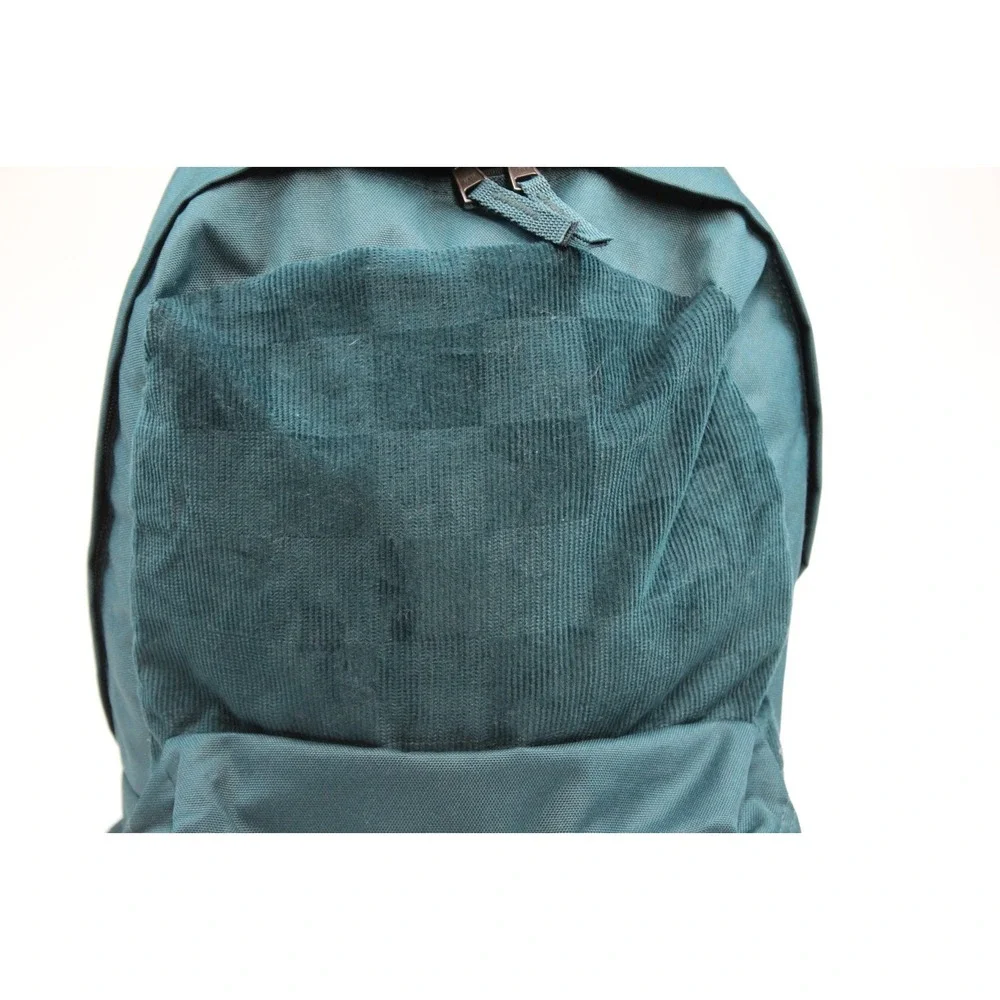 VANS Deana Corduroy Backpack Women Green Skateboard Logo Bag Unisex VN00021M60Q